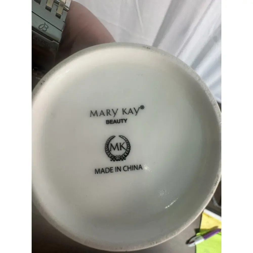 Mary Kay Ash Mug & Tray set Silver Lining‎ Collection inspirational coffee cups